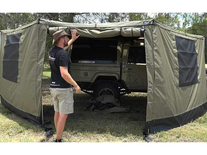 The Bush Company Awning Wall Kit
